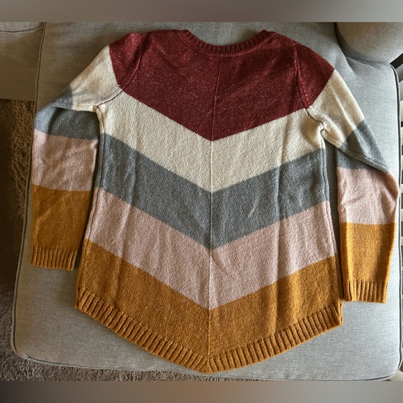 Fortune + Ivy Color Block Sweater - Picture 3 of 4